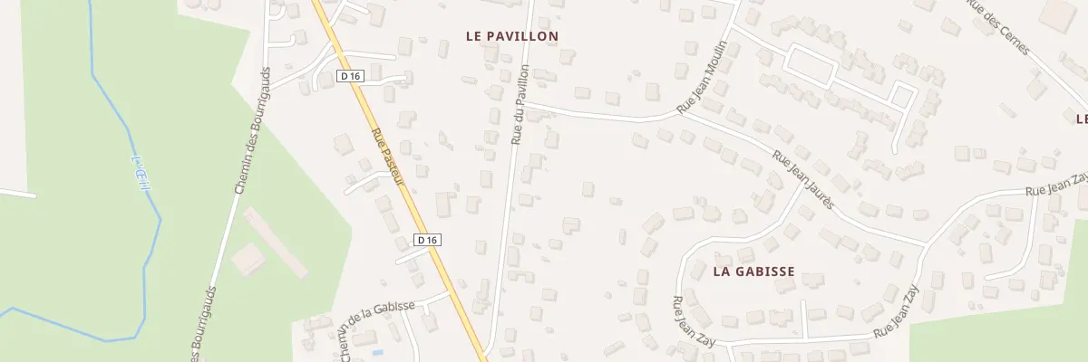 Plan du 45 Rue du Pavillon à Cosne-d’Allier