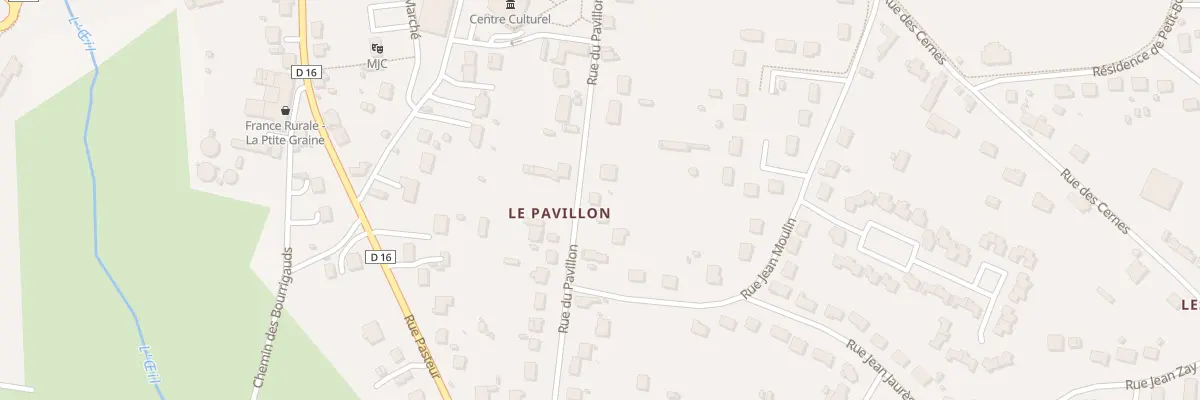 Plan du 29 Rue du Pavillon à Cosne-d’Allier