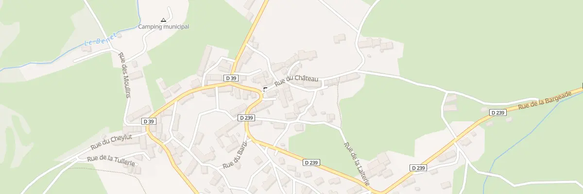Plan du 5171 Le Bourg à Albepierre-Bredons