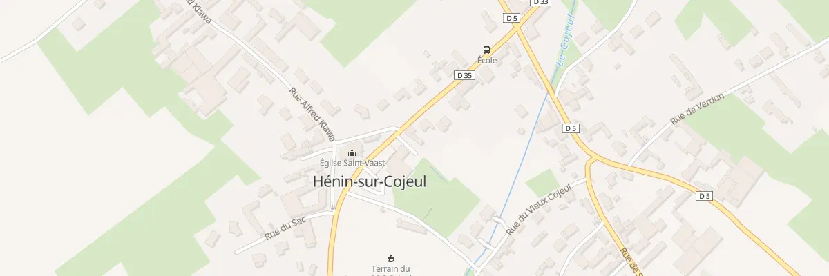 Plan du 10 Rue de Boiry à Hénin-sur-Cojeul