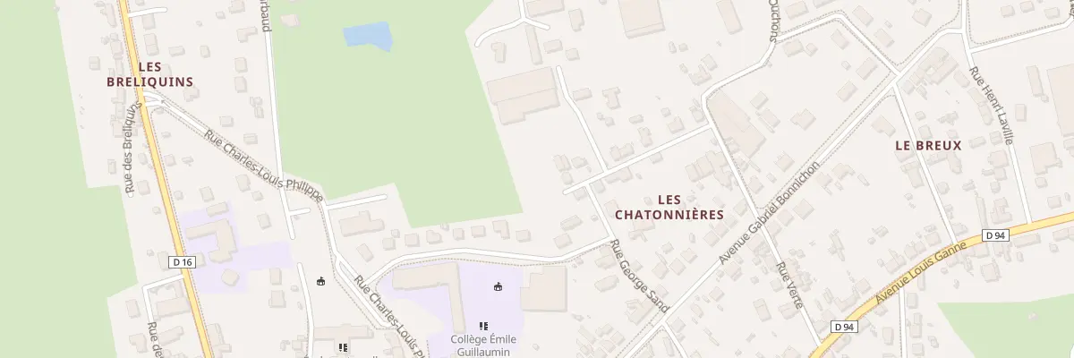 Plan du 7 Rue des Chatonnières à Cosne-d’Allier
