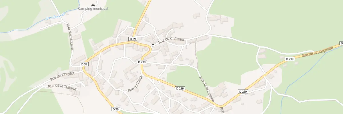 Plan du 5174 Le Bourg à Albepierre-Bredons