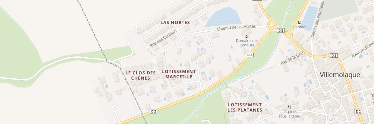 Plan du 9003 Rue du Levant à Villemolaque