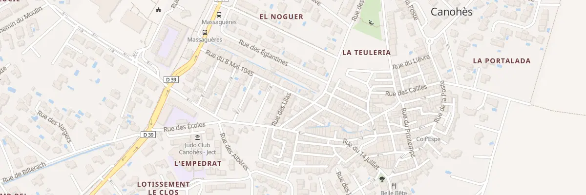 Plan du 27 Rue du Huit Mai à Canohès