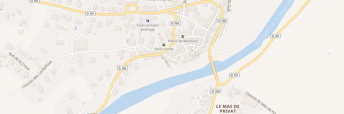 Plan du 5074 Rue La Ville à Montlaur