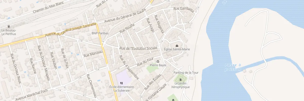 Plan du 3 Rue de l’Evolution Sociale au Boulou