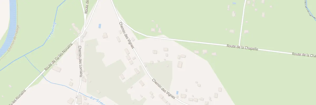 Plan du 5095 Le Haut des Lorrains à Montbouy