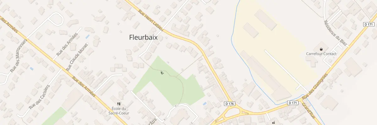 Plan du 17 Rue Henri Lebleu à Fleurbaix