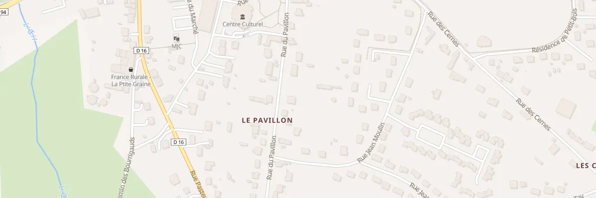 Plan du 27 Rue du Pavillon à Cosne-d’Allier