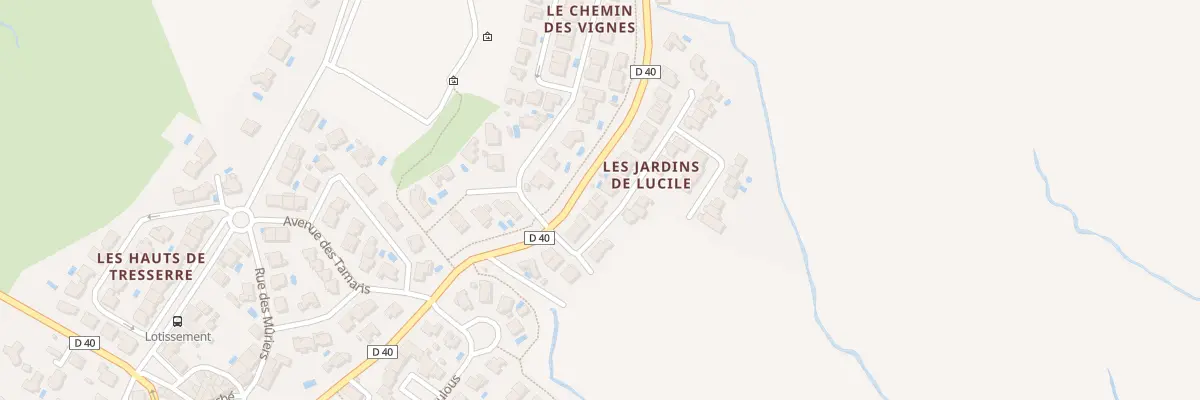 Plan du 7 Rue des Aspres à Tresserre