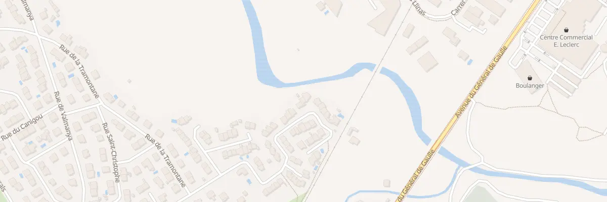 Plan du 23 Rue des Chardonnerets au Boulou