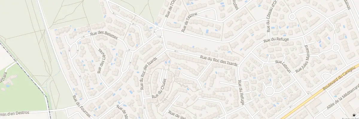Plan du 62 Rue du Roc des Isards à Saint-Estève
