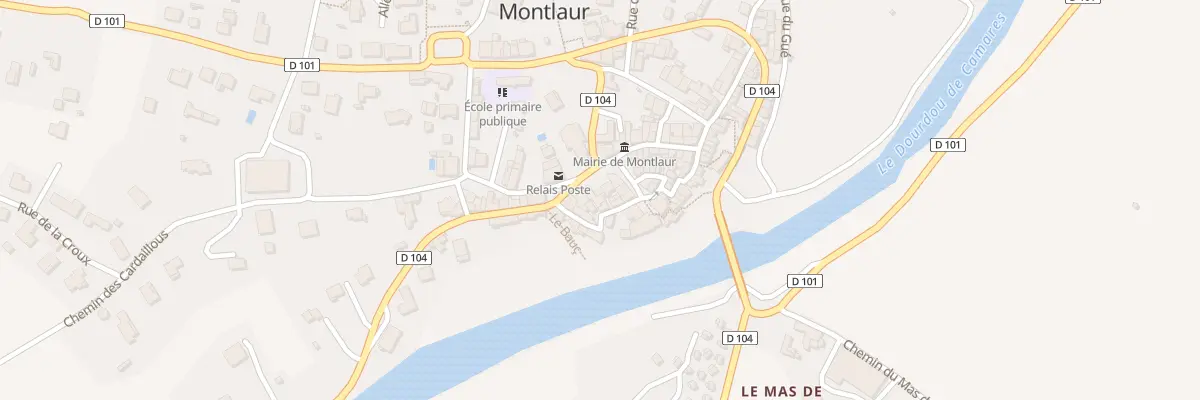 Plan du 5071 Pl de l’Eglise à Montlaur