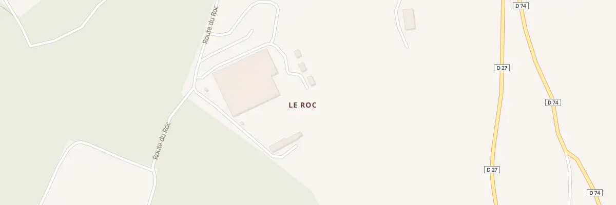 Plan du 5000 Le Roc à Orcival