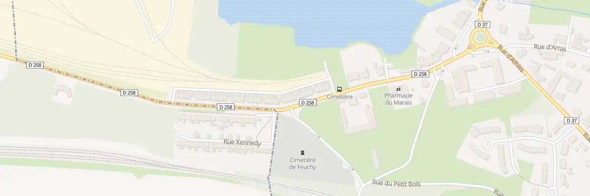 Plan du 55 Rue d’Arras à Feuchy