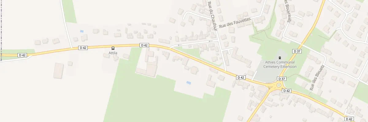 Plan du 14 Rue d’Arras à Athies