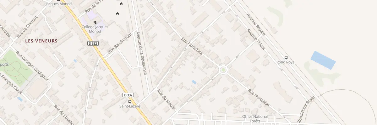 Plan du 11 Rue de Lancry à Compiègne