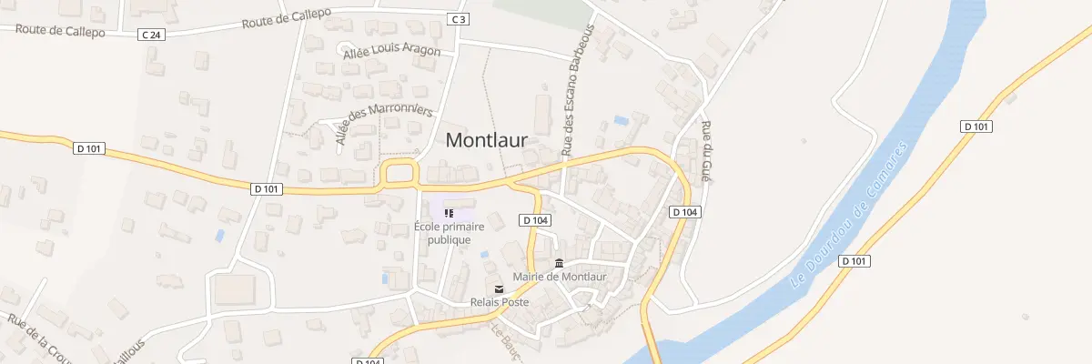 Plan du 5038A Rte des Iousses à Montlaur