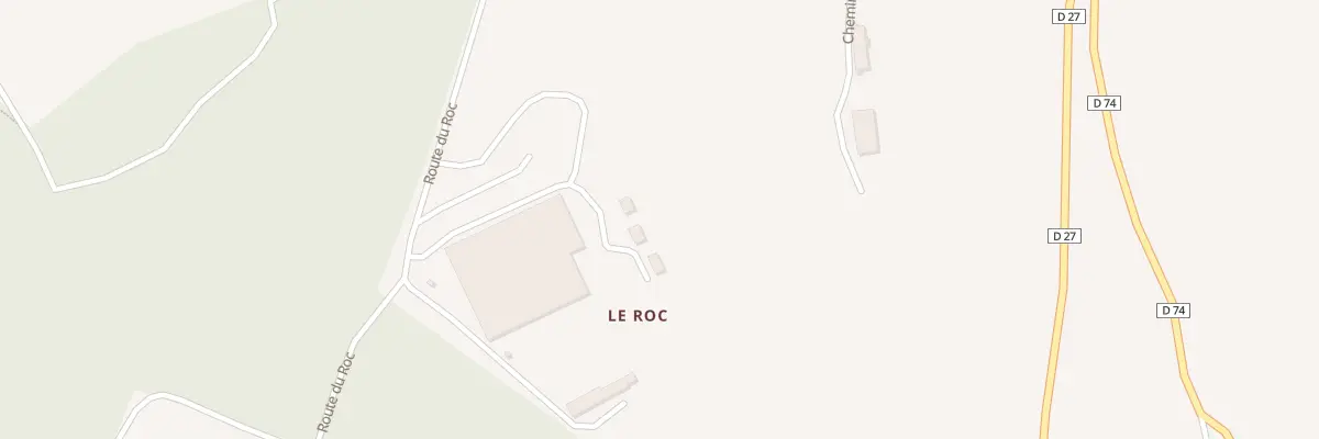 Plan du 5134 Le Roc à Orcival