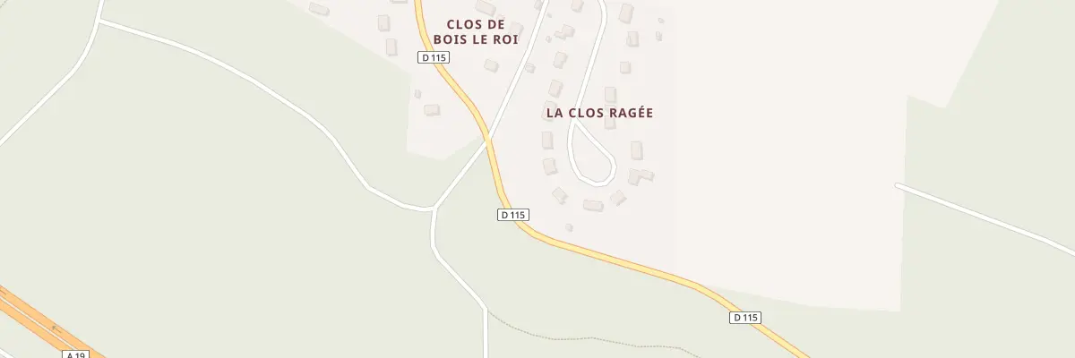 Plan du 7 Bois Le Roi à Griselles