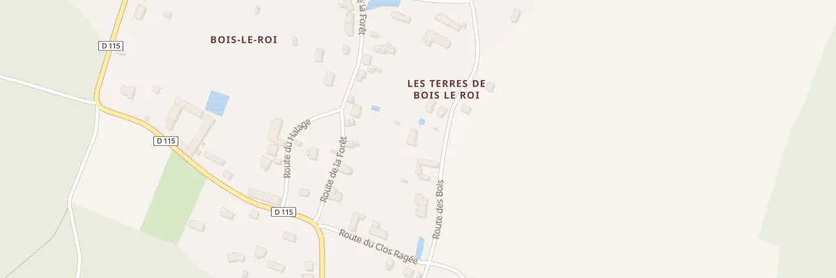 Plan du 81 Bois Le Roi à Griselles