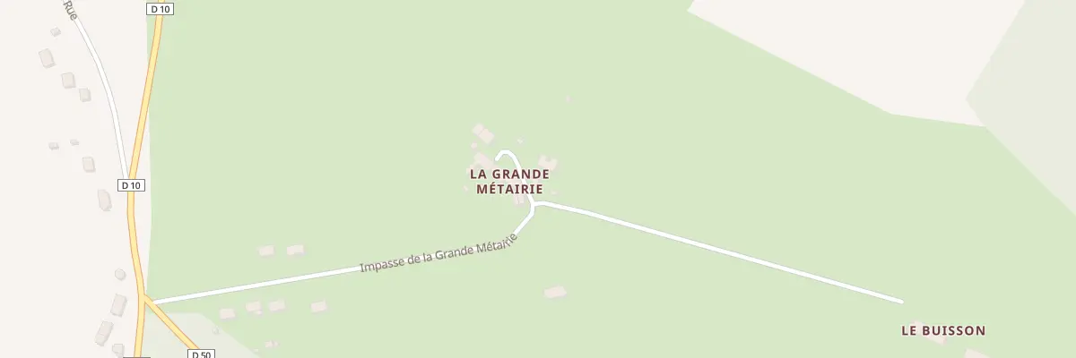 Plan du 29 Imp de la Grande Metairie à Gardefort