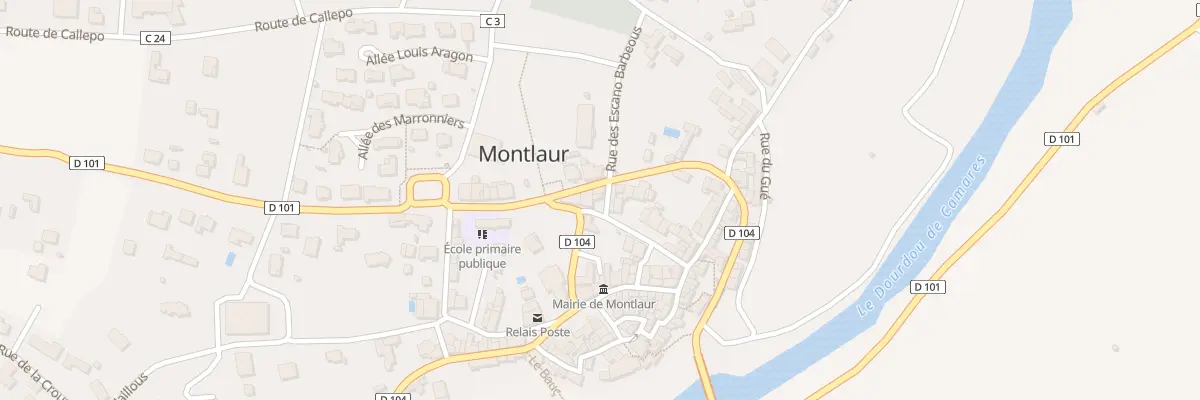 Plan du 5014 Rte des Iousses à Montlaur