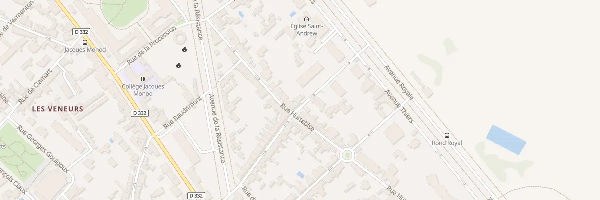 Plan du 6 Rue de Lancry à Compiègne