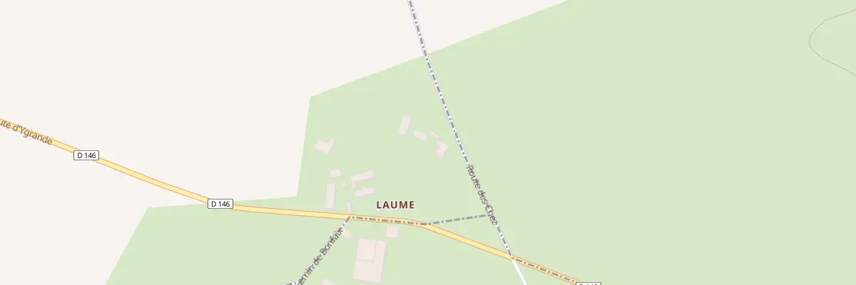Plan du 5153 Laume au Vilhain