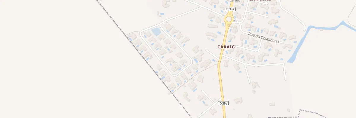 Plan du 8 Rue Ferdinand Pouquet à Canohès