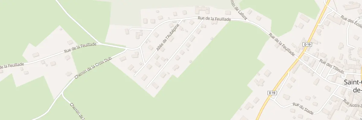 Plan du 9006 All des Lilas à Saint-Georges-de-Mons