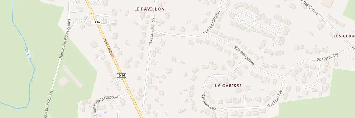 Plan du 47 Rue du Pavillon à Cosne-d’Allier