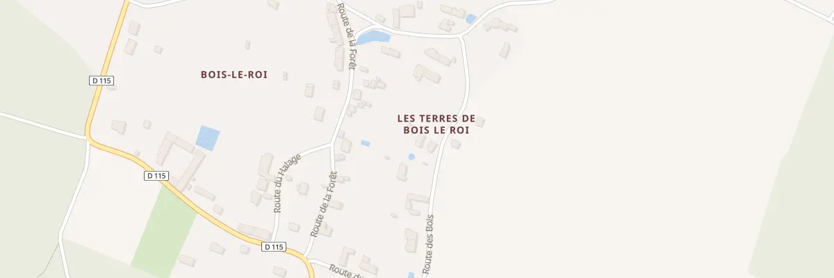 Plan du 82B Bois Le Roi à Griselles