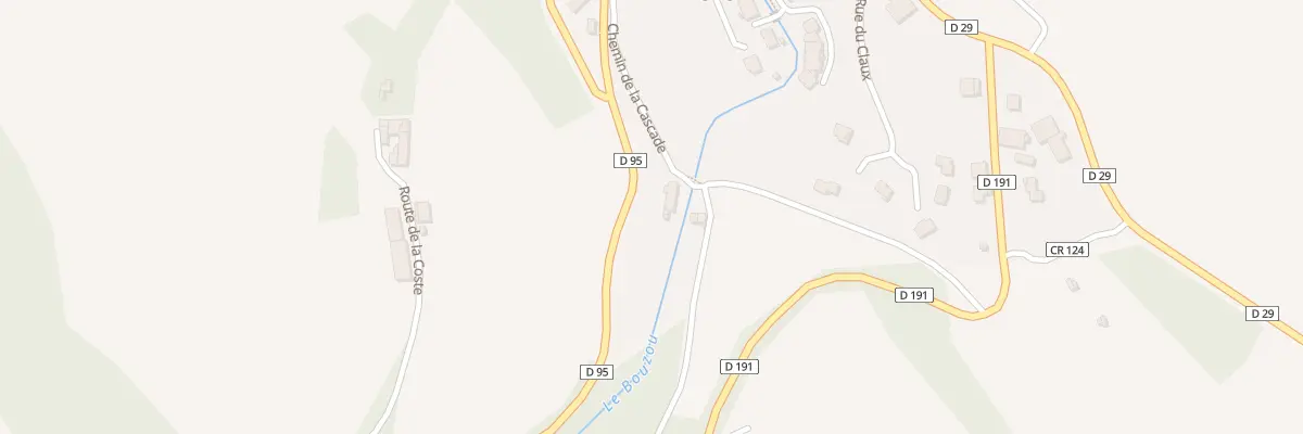 Plan du 2 Che de la Cascade à Ségur