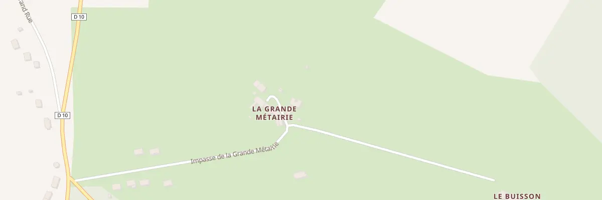Plan du 31 Imp de la Grande Metairie à Gardefort