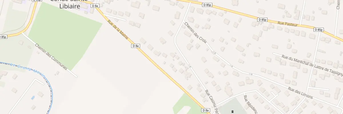 Plan du 5 Rue de Couilly à Condé-Sainte-Libiaire