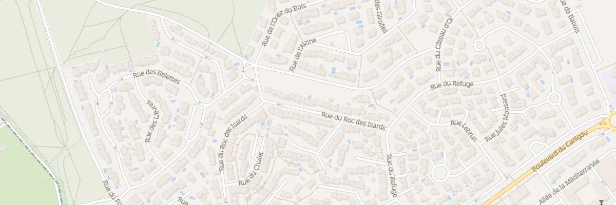 Plan du 57 Rue du Roc des Isards à Saint-Estève