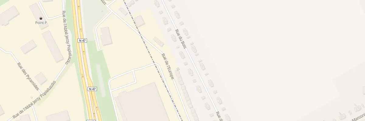 Plan du 25 Rue du Bois à Vendin-le-Vieil