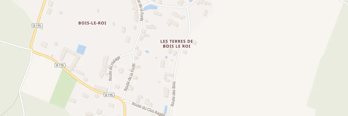 Plan du 82 Bois Le Roi à Griselles