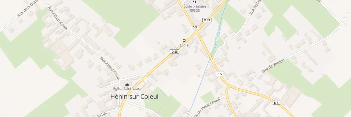 Plan du 4 Rue de Boiry à Hénin-sur-Cojeul