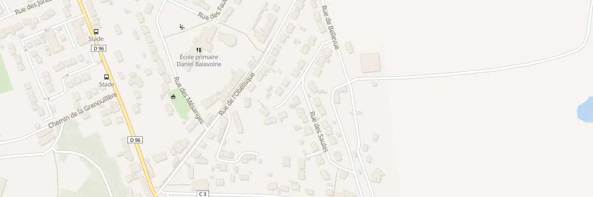 Plan du 15 Rue des Saules à Neufmoutiers-en-Brie