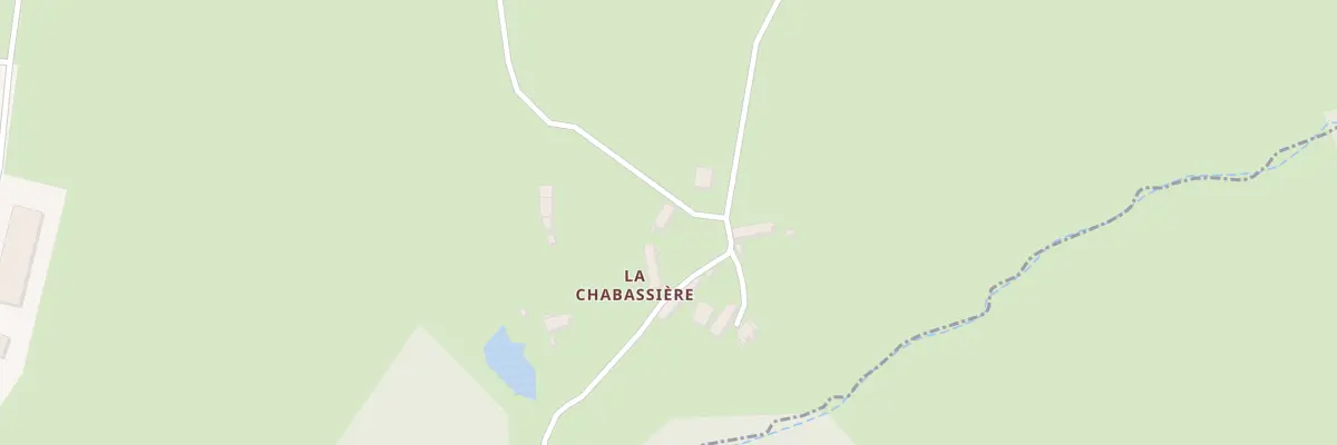 Plan du 5239 La Chabassiere à Teilhet