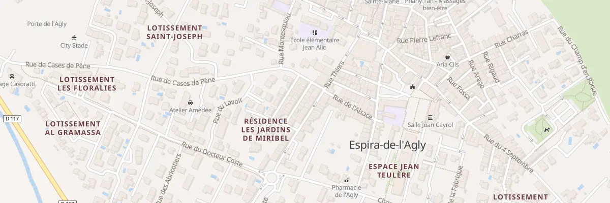Plan du 6B Rue du Quatorze Juillet à Espira-de-l’Agly