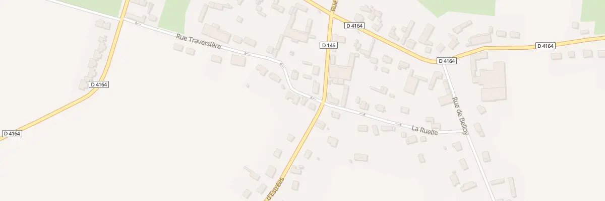 Plan du 5 Rue Traversière à Assevillers