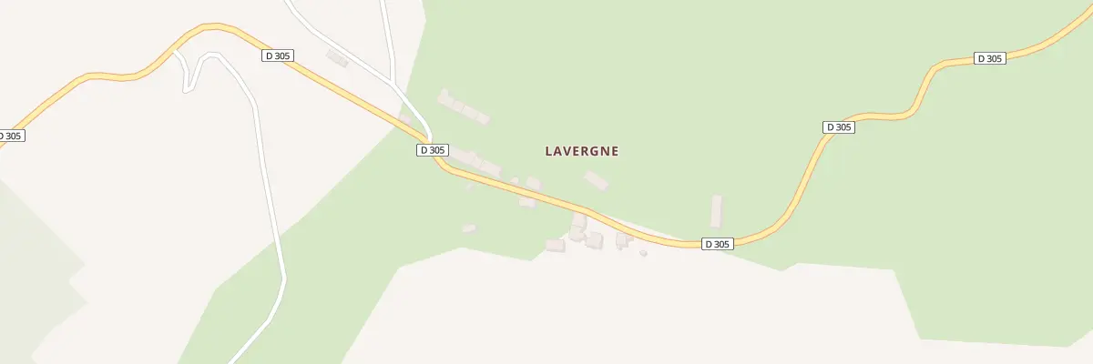 Plan du 19 Lavergne à Chanterelle
