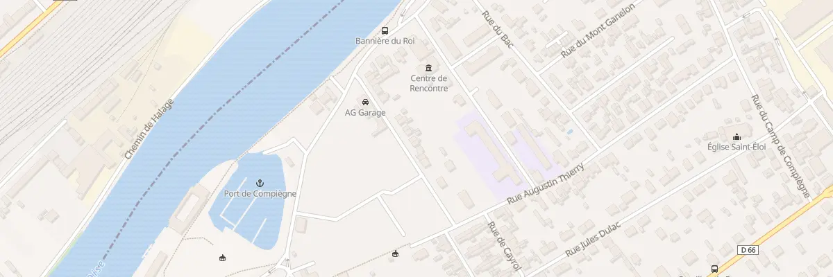 Plan du 19 Rue Charmolue à Compiègne