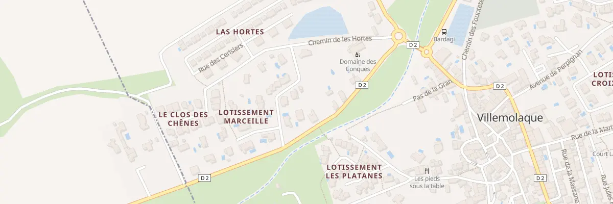 Plan du 9001 Rte de Passa à Villemolaque
