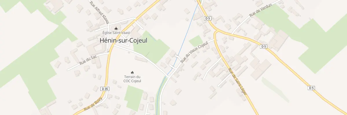 Plan du 9 Rue du Vieux Cojeul à Hénin-sur-Cojeul