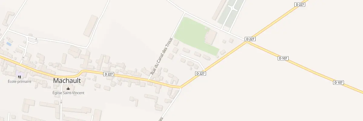 Plan du 5 Rue de la Croix Blanche à Machault