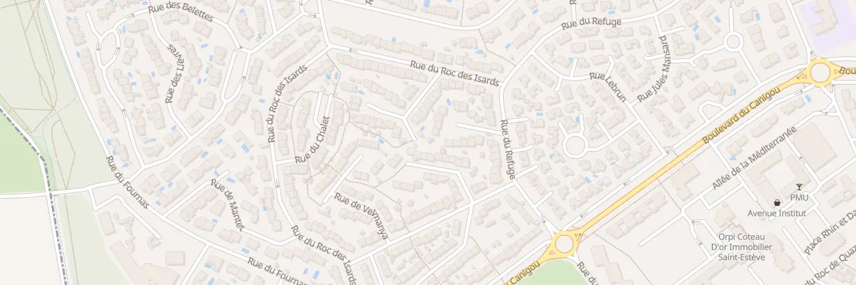 Plan du 14 Rue de Batère à Saint-Estève